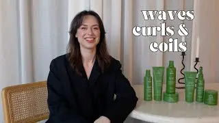 Curly Girl Hair Routine with Aveda Be Curly Advanced