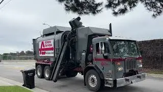 Athens Services trash truck #2245 Peterbilt 320 part 3