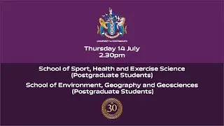 Graduation 2022: Postgrad Sport, Health and Exercise Science, Environment, Geography and Geosciences