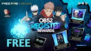 JUJUTSU KAISEN REWARDS🥳Free Fire Max|Jujutsu Kaisen Awakening Event 🔥 | Free Fire New Collab😱