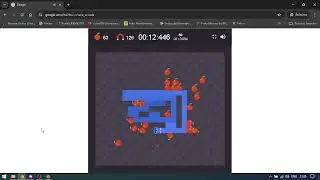 google snake speedrun (magnet slow large bomb 50 apples)