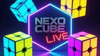 Watch meive solving Rubik's cube 🔴 | Nexo Cube | #cubing