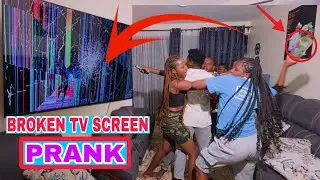 Broken TV Screen 😭💔 Prank on Kwa Kina ndoa Family | Hon. Otundo Revenge | The Silver Family