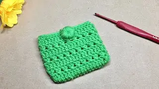 Crochet coin bag new pattern | Simple pattern for beginner