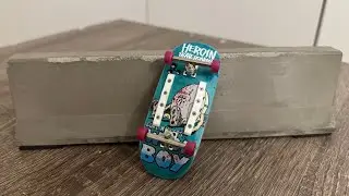 @ChemsFB X @heroinskateboarding Collab Fingerboard Review! (Featuring Igloo Fingerboard Wheels)