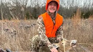 Big doe down (filling the freezer) 🦌