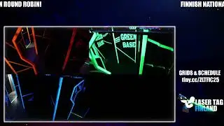 Zone Laser Tag Finnish Championships 2025 - Day 2 part 1