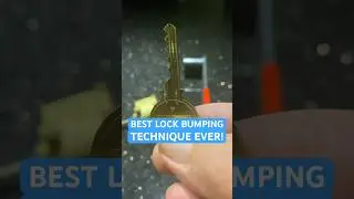 HACK! Lock Bumping Tip. #lockpicking #locksport #tip #lock