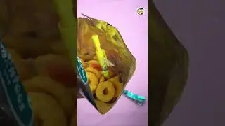 Pushpa snacks| free gift inside| #shorts #food