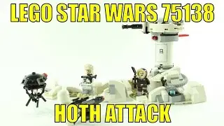 LEGO STAR WARS HOTH ATTACK 75138 REVIEW