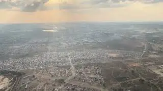 Landing at Johannesburg O.R Tambo International Airport (JNB) #aviation #johannesburg #southafrica
