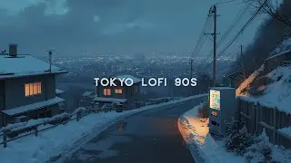 2 AM City Lights Fading Over Tokyo ❄️ | 90s Lofi &mdash; Quiet Winter & Vending Machine Glow