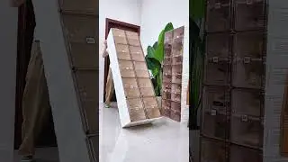 Foldable Shoe Cabinet, ANTBOX Shoe Storage Organizer, No-Installation Design, Simple and Efficient!