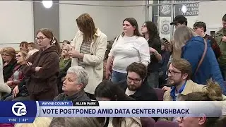 Vote postponed amid data center debate in Allen Park