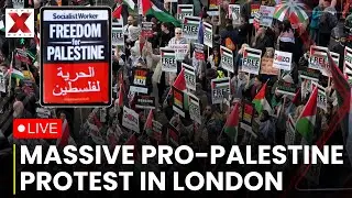Palestine Protest LIVE: Clashes With UK Police Continues In London | Palestine Rally | NewsX World