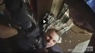 EXTENDED VIDEO: Bail bond agents search house, find Rayan in attic