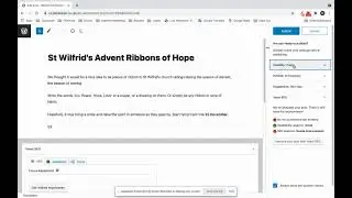 Preview and Publish an article