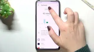 How to Check Total Screen Time in Oppo Reno 10X Zoom - Daily Screen Time Statistics