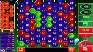 HOT Online Gaming Hexa Keno on Casino Wonderland online mobile gaming application by HomingGame