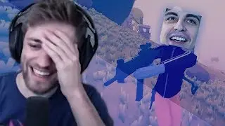 Sodapoppin plays Totally Accurate Battlegrounds with Shroud!