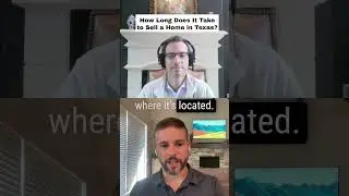 How Long to Sell a Home in Texas?