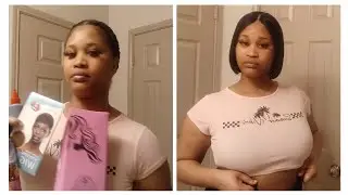 How To: ILLUSION MIDDLE PART 8-inch Quick Weave No Leave Out | Protective Cap Method | Very Detail.