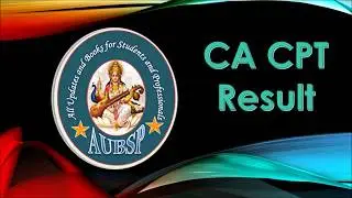 AUBSP | CA CPT Result Dec 2017 | ICAI Result 2018