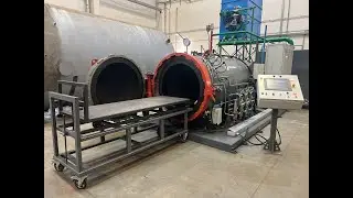 Автоклавная установка для полимерно - композиционных материалов производства ЗАО Вольна
