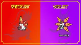 Pok&eacute;mon Cries: Slither Wing and Iron Moth - Pokemon Scarlet and Violet