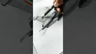 Rafale drawing 🔥 | India vs Pakistan  💥 | ind pak war / #fzarts #shorts #india