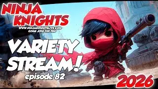 Variety Stream Vol.82: Join Lil Ninja & Knight #gaming #letsplay #arcraiders #warthunder