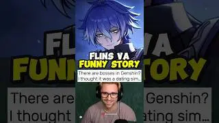 He Thought Genshin Was a Dating Sim 💀 | Flins VA Funny Story