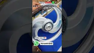 Big &ldquo;S&rdquo; Alloy wheels 🔥🛞 @baghel_modification❤️  #splendormodified #viral #trending  #shorts