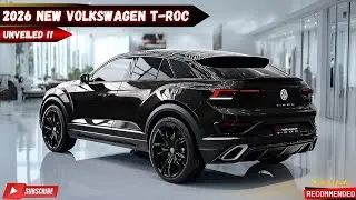 2026 Volkswagen T-ROC | Stylish, Compact, and Smart Urban SUV
