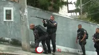 Operação na Praça Seca com apoio de um Drone