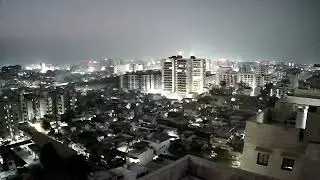 Beautiful City Night View 🌃 | Drone View of City Lights