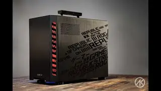 ROG STRIX B550-I GAMING build#19 PC Case Mod 【AK Mod】