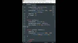 Button Animation With Light Effect | Html CSS Javascript.