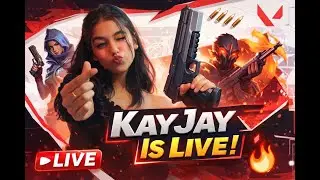 🔥 FUN VALORANT Grind with My Team | Indian Girl Gamer | KayJayIsLive | Facecam |