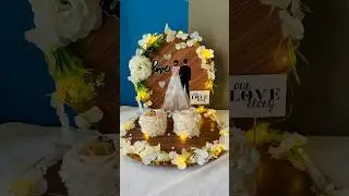 DIY Wedding Ring Holder | Romantic Handmade Decor for Your Special Day #shorts