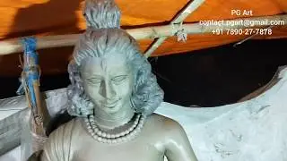 God idols clay modeling for fiberglass casting