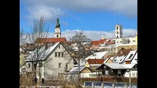 Sulzbach-Rosenberg Stadtpfarrkirche St. Marien und Evangelische Christuskirche Sonntageinläuten