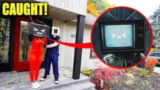 I CAUGHT TV WOMAN GETTING ARRESTED BY SKIBIDI POLICE!! (REAL LIFE SKIBIDI MOVIE!)