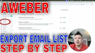 ✅ Как загрузить экспортированный список подписчиков электронной почты из AWeber🔴