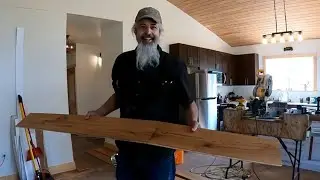 Homeowner House Build - Installing Wide Plank Engineered Hardwood Flooring.
