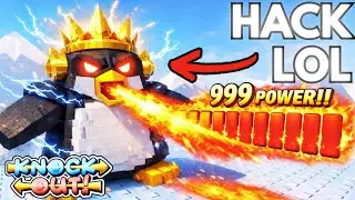 How I Used *HACKS* in Roblox Penguin Knockout... (UNFAIR)