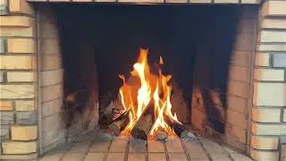 Do you want to find peace in a calm, soothing atmosphere filled with the crackling sound of fire?