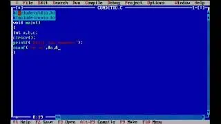 Conditional operator in C language