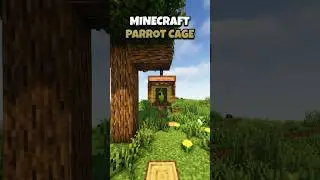 🦜  Minecraft Realistic Parrot Cage Tutorial!