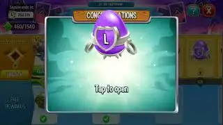 Opening Legendary egg chest in Dragon city